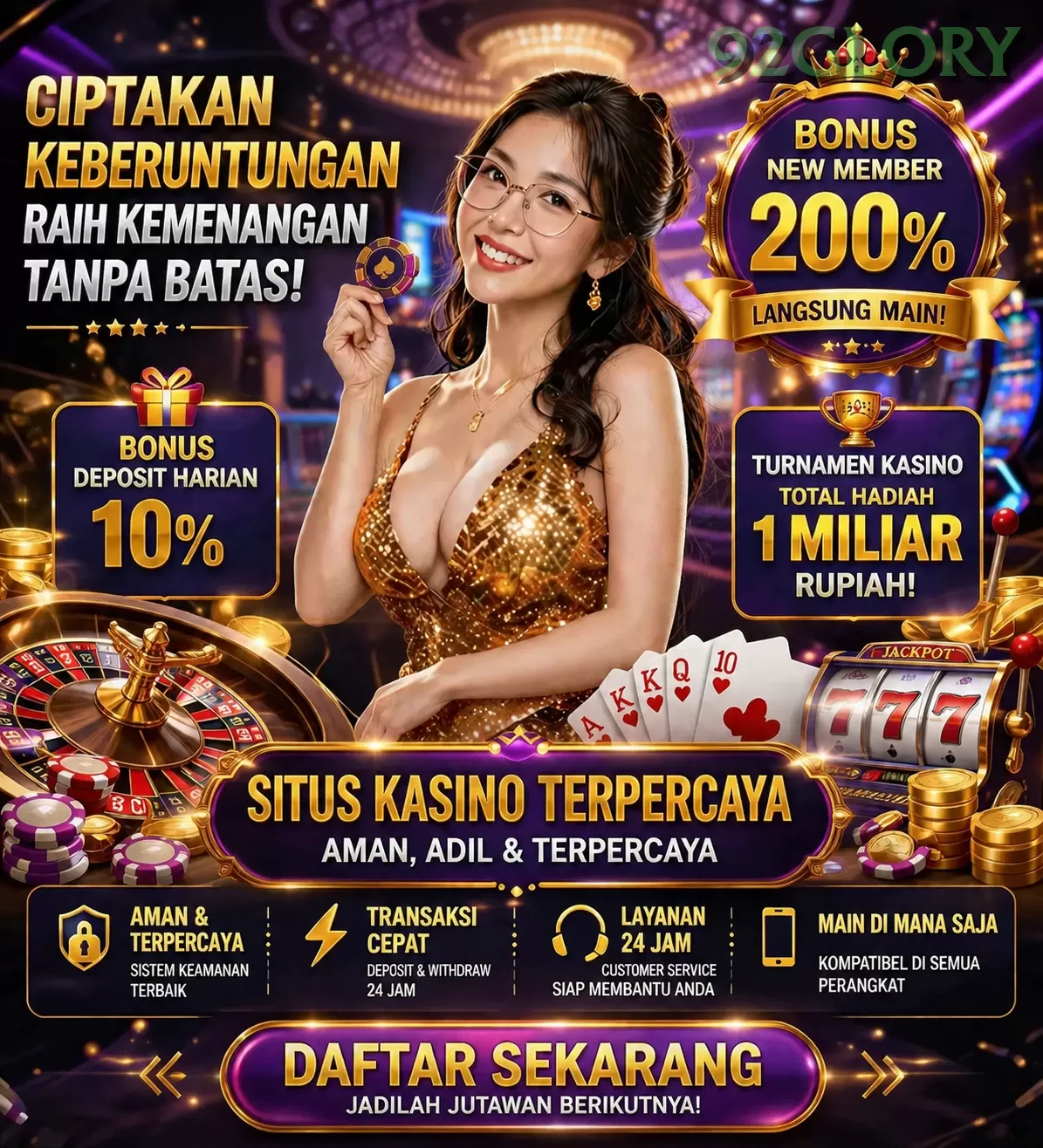 Slot Gacor id92glory Setiap Hari